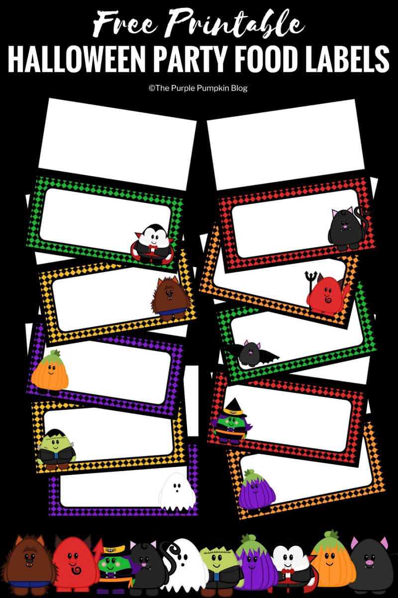 free printable labels for halloween free printable labels for halloween