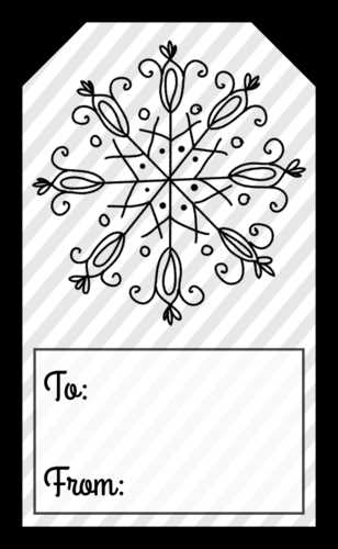 free printable tag template