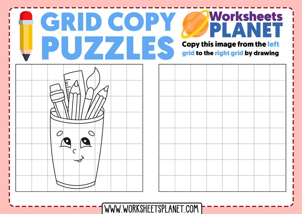 free printable grid drawing worksheets