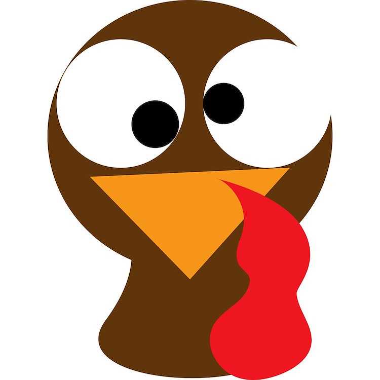 turkey face printable